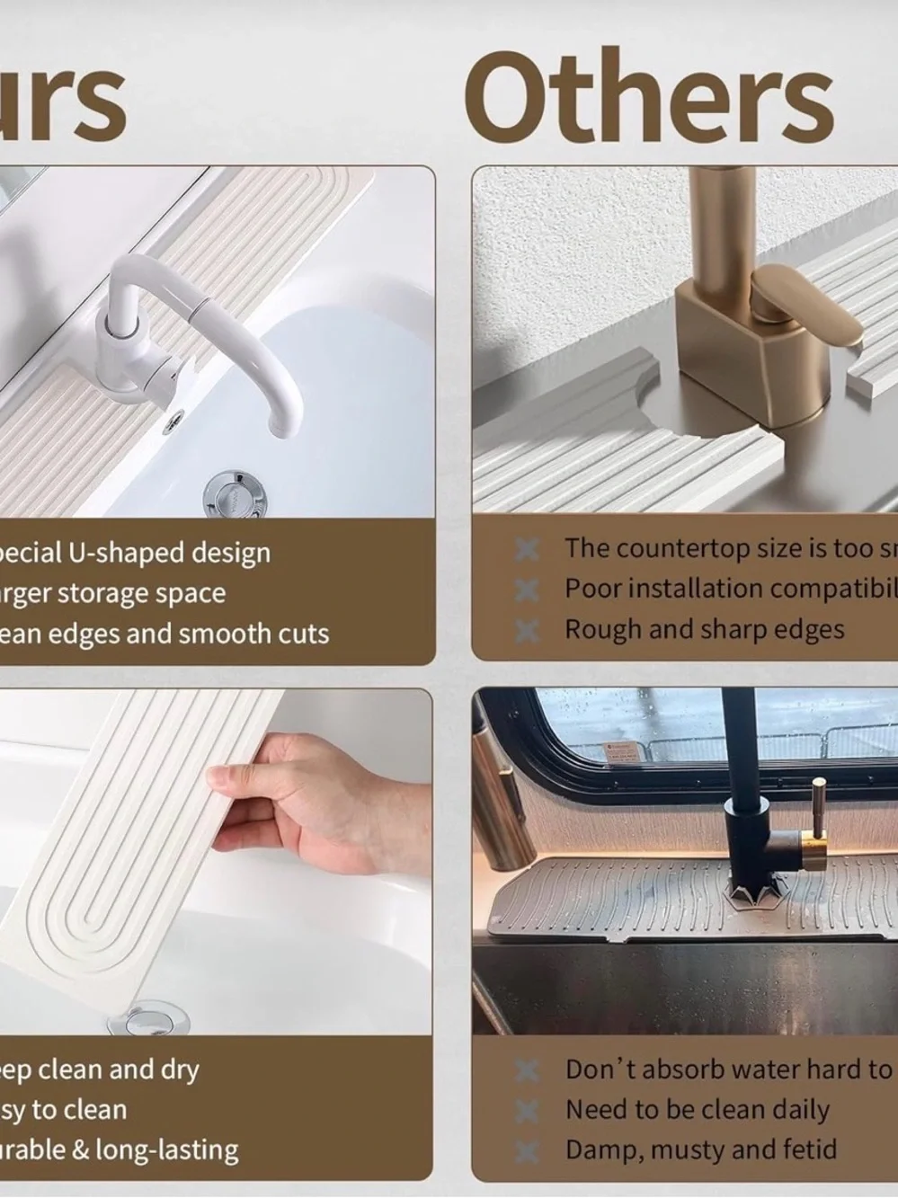 Stone Drying Sink Protectors,